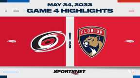 NHL Eastern Conference Final Game 4 Highlights | Hurricanes vs. Panthers - May 24, 2023