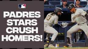 Juan Soto and Fernando Tatis Jr. ABSOLUTELY DEMOLISH home runs at Yankee Stadium!!