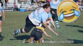 RUGBY FUNNIEST FAILS COMPILATION!