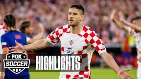Netherlands vs. Croatia Highlights | UEFA Nations League Semifinals | FOX SOCCER