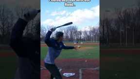 Playing Baseball, But With One Hand… #shorts #baseball