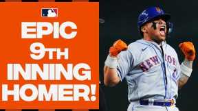 ABSOLUTE MAYHEM! Francisco Alvarez delivers EPIC game-tying, 9th inning HOME RUN!! | Full at-bat