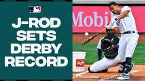 41 HOMERS for JULIO RODRÍGUEZ in Round 1 of the Home Run Derby!! He sets single-round RECORD!