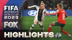 Germany vs. Morocco Highlights | 2023 FIFA Women's World Cup