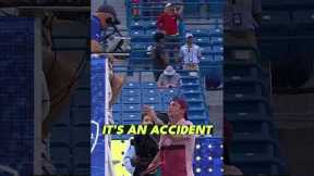 Tennis Umpire Is A Dangerous Job ⚠️