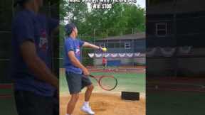 Win $100 If You Make CONTACT With The World’s Largest Baseball Bat! #shorts #baseball