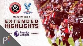 Sheffield United v. Crystal Palace | PREMIER LEAGUE HIGHLIGHTS | 8/12/2023 | NBC Sports