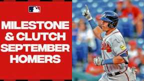 NOTHING beats September baseball! Meaningful home runs across MLB!