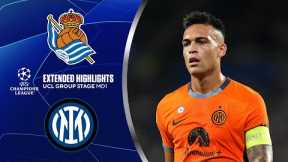 Real Sociedad vs. Inter: Extended Highlights | UCL Group Stage MD 1 | CBS Sports Golazo