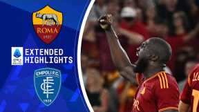 Roma vs. Empoli: Extended Highlights | Serie A | CBS Sports Golazo