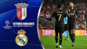 Braga vs. Real Madrid: Extended Highlights | UCL Groups Stage MD 3 | CBS Sports Golazo