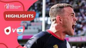 Argentina advance after Japan epic! | Japan v Argentina | Rugby World Cup 2023 Highlights
