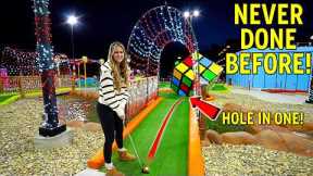 Elisha Made the NEARLY IMPOSSIBLE Hole in One!