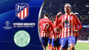 Atlético Madrid vs. Celtic: Extended Highlights | UCL Group Stage MD 4 | CBS Sports Golazo