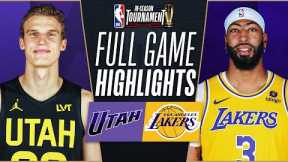 JAZZ at LAKERS | NBA IN-SEASON TOURNAMENT 🏆 | FULL GAME HIGHLIGHTS | November 21, 2023