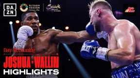FIGHT HIGHLIGHTS | Anthony Joshua vs. Otto Wallin
