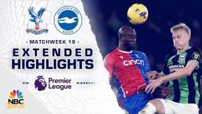 Crystal Palace v. Brighton | PREMIER LEAGUE HIGHLIGHTS | 12/21/2023 | NBC Sports