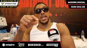 Anthony Joshua EXCLUSIVE: Otto Wallin KO, Failed Deontay Wilder Fight & Tyson Fury vs Oleksandr Usyk