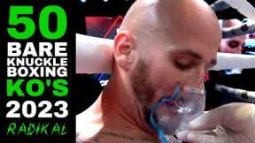 BEST Bare-Knuckle Boxing KNOCKOUTS of 2023 😱 The Best Fights of the Year 🥊 RADIKAL Videos 🔥