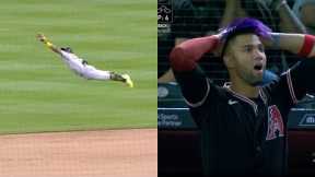 INCREDIBLE diving catches that get increasingly more INSANE!