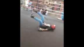 Female World Champ Thinks She Can Fight Men... KO