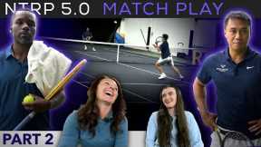 @TotalTennisDomination vs @MarkSansait - NTRP 5.0 Match Play (Part 2)