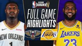 PELICANS at LAKERS | NBA IN-SEASON TOURNAMENT 🏆 | FULL GAME HIGHLIGHTS | December 7, 2023