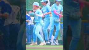 First Player to Hit a HOME RUN, Wins a CUSTOM BASEBALL GLOVE! #shorts