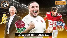 🌹 NEW England? Rugby players in the NFL & The Wallabies