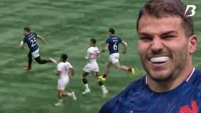 Antoine Dupont's Spectacular Showing in Rugby Sevens vs USA 7s 2024