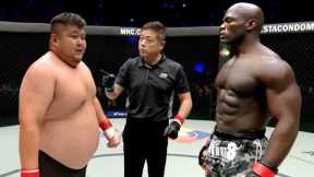 Never judge a book by its cover.. Fat Guys Knocking Out Jacked Beasts