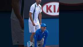 Craziest tennis point EVER 😂