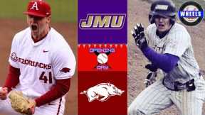 James Madison vs #3 Arkansas Highlights | 2024 College Baseball Highlights
