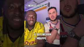 20 words or less: FOOTBALLERS edition ⚽️🔥 #shorts #football #soccer