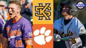 Kennesaw State vs #10 Clemson (Crazy Games!) | 2024 College Baseball Highlights