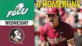 Florida Gulf Coast vs Florida State Baseball Highlights | College Baseball Highlights 2024