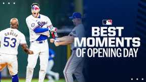 Best moments from Opening Day 2024! (feat. Adolis García, Mike Trout, Vladimir Guerrero Jr. & more!)