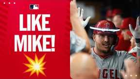 Mike Trout KEEPS CRUSHING! The Angels star ties the league lead in home runs!