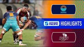 HIGHLIGHTS | MOANA PASIFIKA v REDS | Super Rugby Pacific 2024 | Round 8