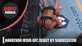 Kayla Harrison submits Holly Holm on UFC 300 prelims | ESPN MMA