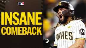 WHAT A COMEBACK! Fernando Tatis Jr. completes INSANE PADRES COMEBACK with a CLUTCH HOME RUN!