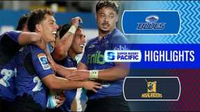 HIGHLIGHTS | BLUES v HIGHLANDERS | Super Rugby Pacific 2024 | Round 13