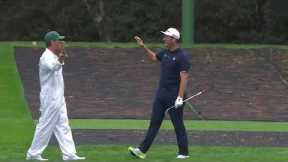 Jon Rahm skips to a hole-in-one on No. 16 | Masters Tuesday