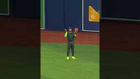 Where did Brett Baty hit this baseball?! 🤯 No, seriously! Where did he hit it?