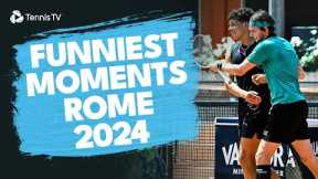 Phone Alarms, Tsitsipas Lucky Winners & Shelton Shanks 😂 | Rome 2024 Funny Moments & Fails