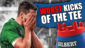 Worst Kicks Off The Tee in Rugby History!