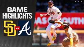Padres vs. Braves Game 1 Highlights (5/20/24) | MLB Highlights