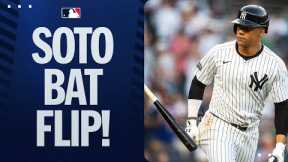 Juan Soto CRUSHES one 440 feet and unleashes a bat flip!