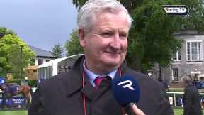 WHITE BIRCH canes old rival AUGUSTE RODIN in the 2024 Tattersalls Gold Cup