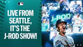 Julio Rodríguez hits a ROCKET home run! 106 MPH off the bat! 🔱